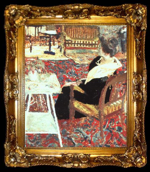 framed  Edouard Vuillard Madame Arthur Fontaine, ta009-2